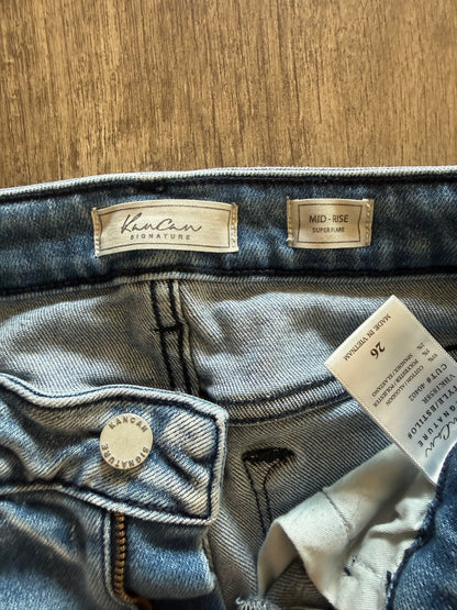 (Size W26) Kancan Flared Jeans