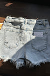 "Risen" Denim Shorts With Sparkles - Size Medium (NWT)