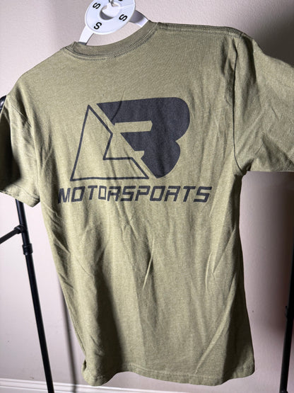 (Size S) Olive Green LBM Logo Tee