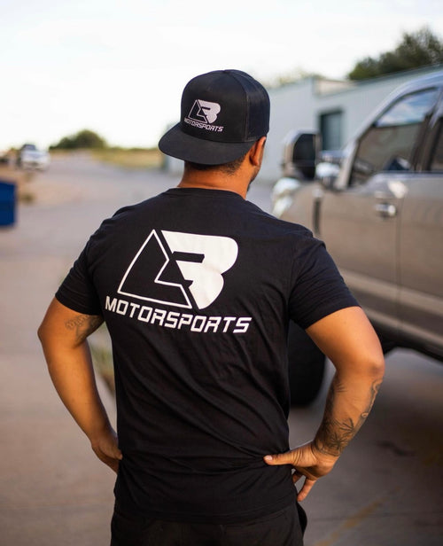 Black & White LB Logo Tee (Size 3x)