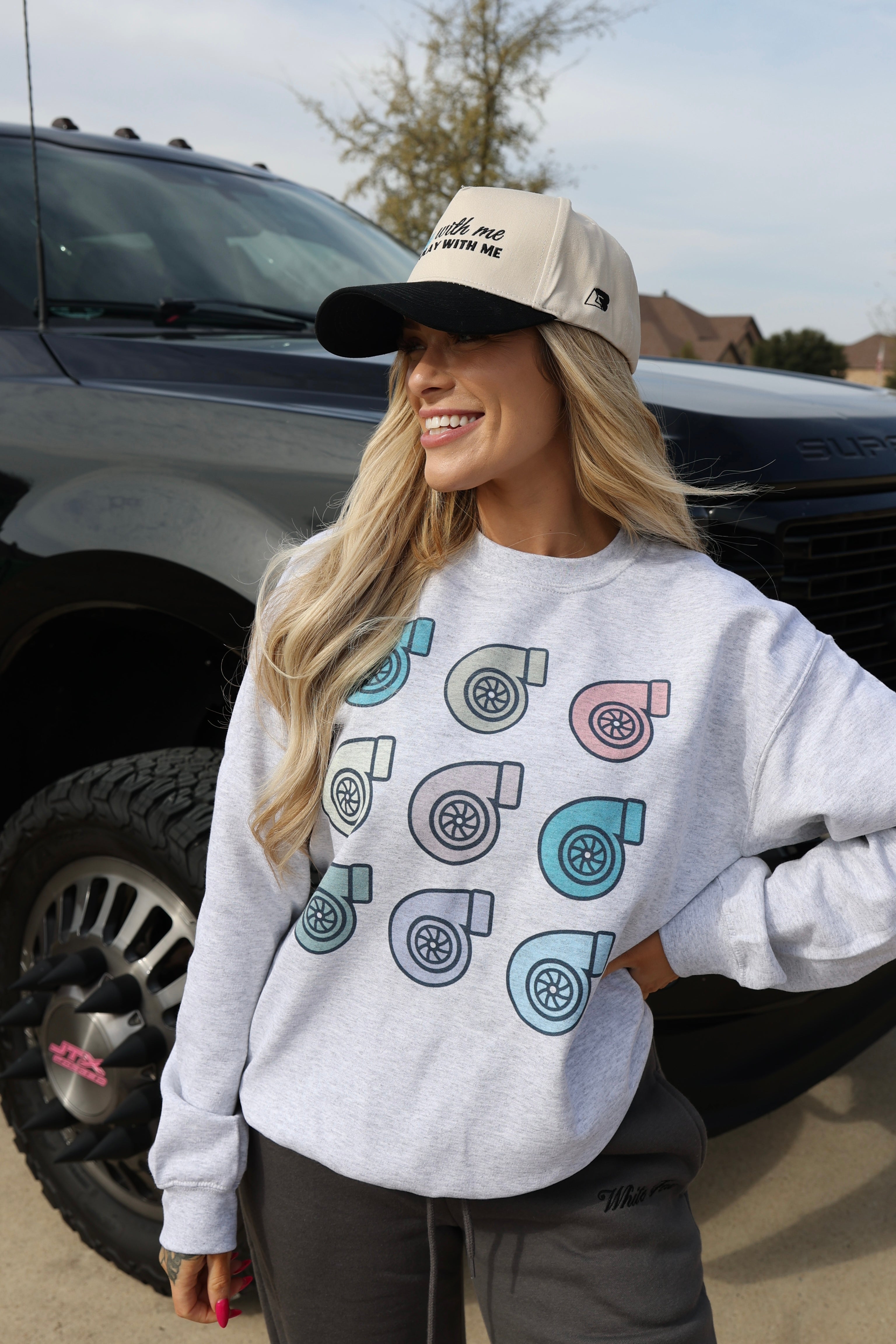 "Candy Boost" Crewneck