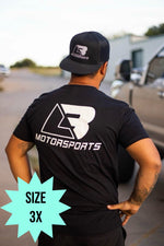 Black & White LB Logo Tee (Size 3x)