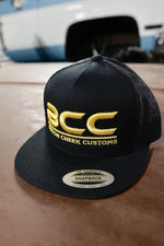 Gold BCC Logo Flatbill