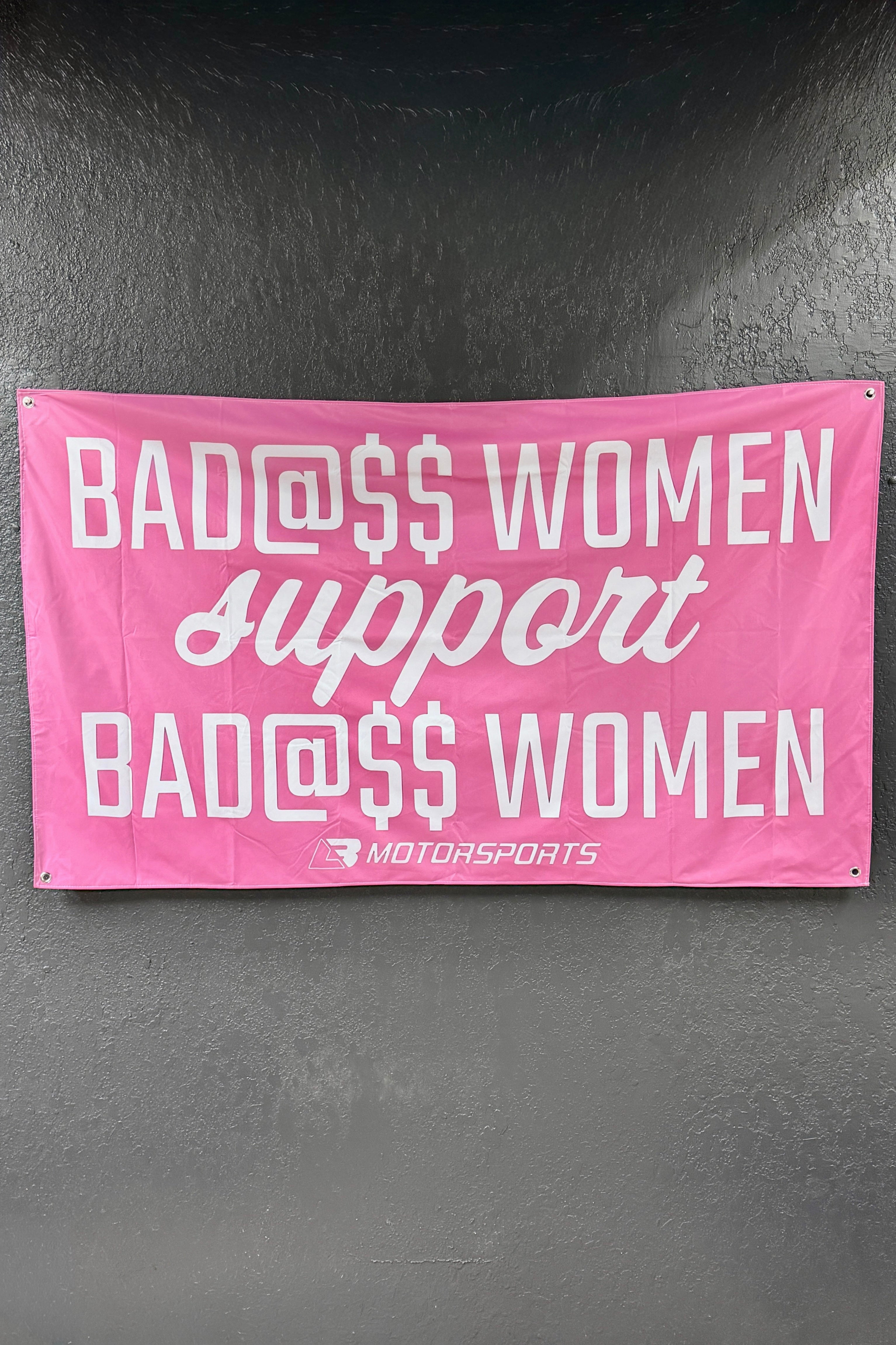 Pink Bad@$$ Women Banner (3ft x 5ft)