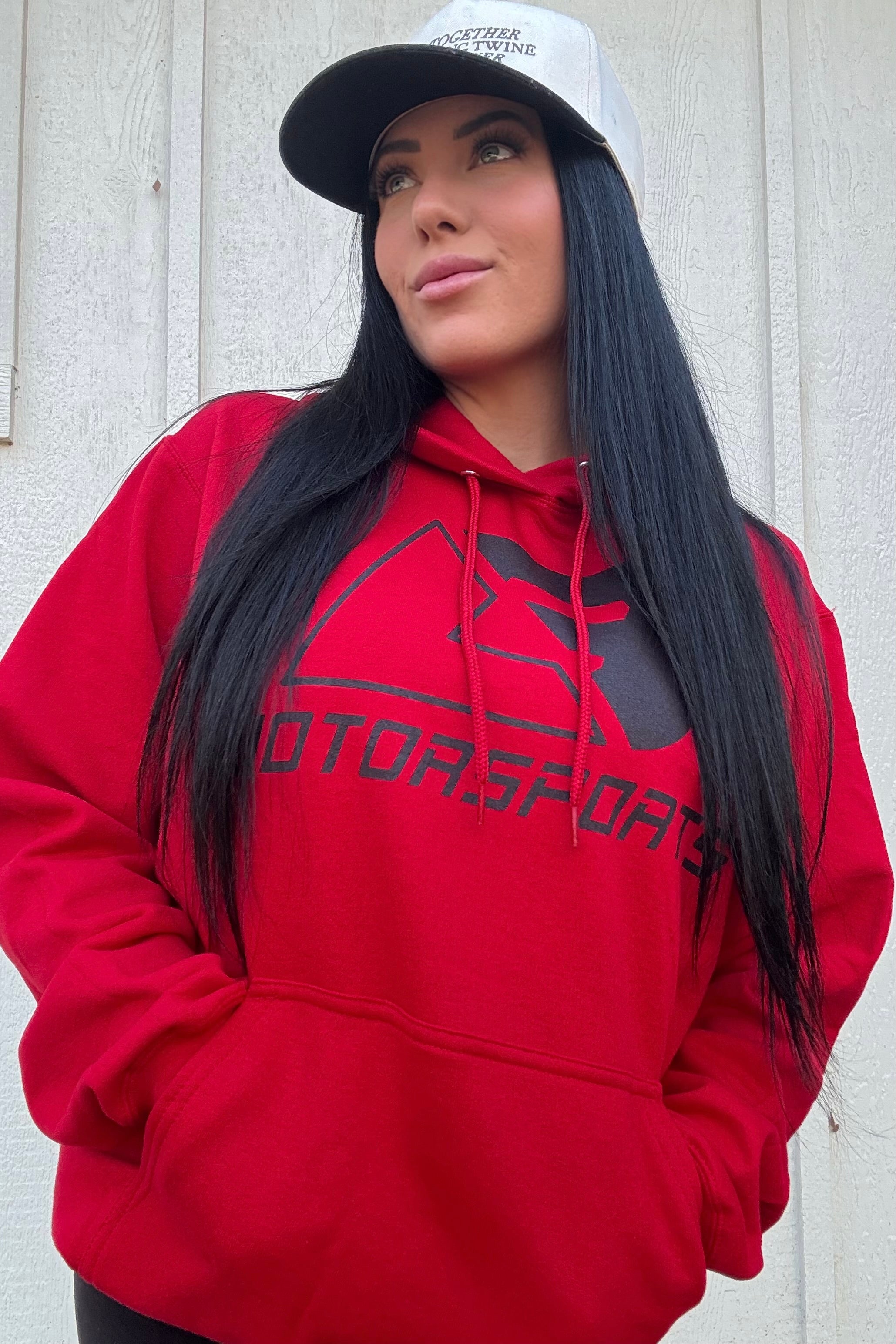 Red & Black LB Hoodie