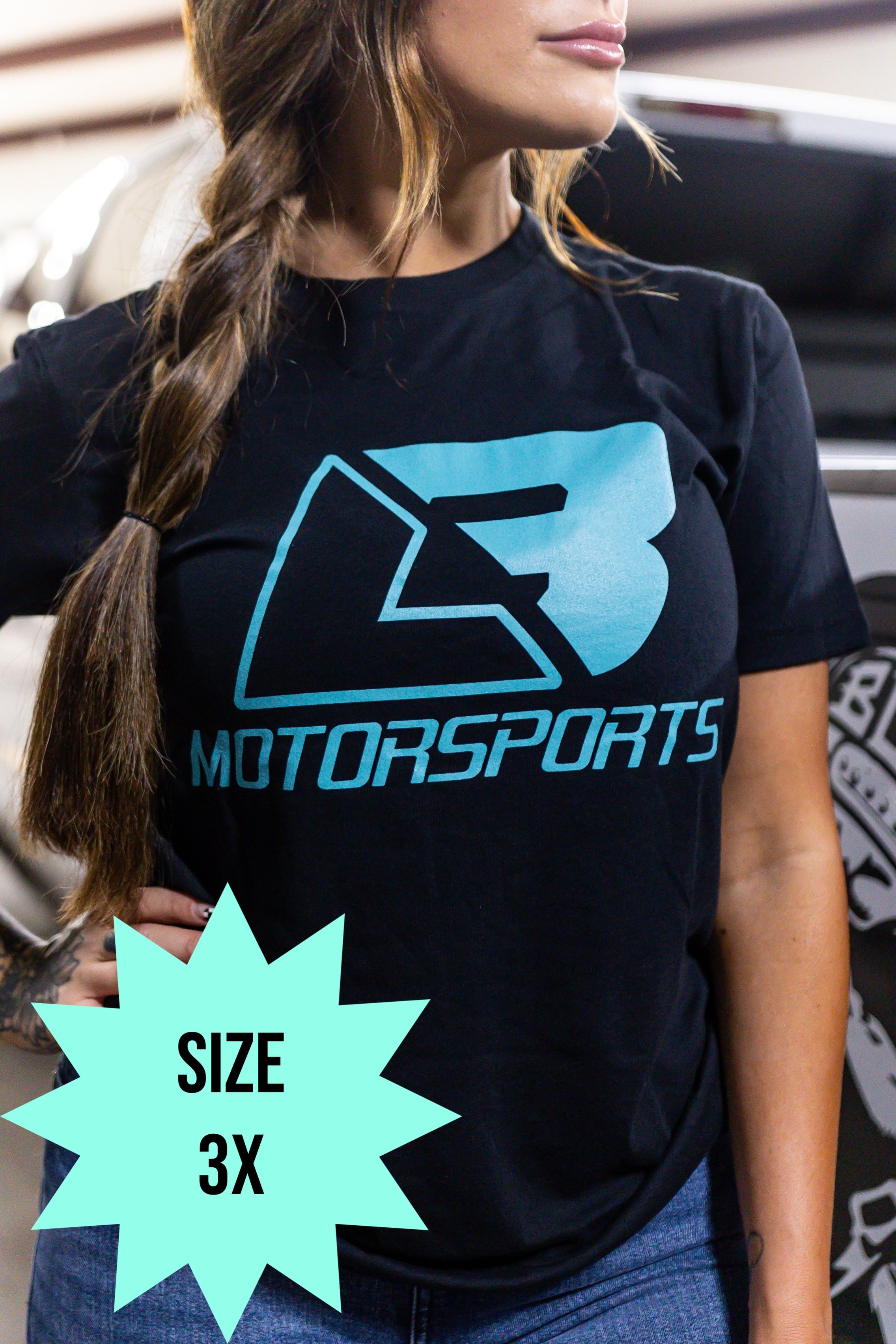 Teal LB Logo Tee (Size 3x)