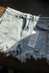 "Risen" Denim Shorts With Sparkles - Size Medium (NWT)