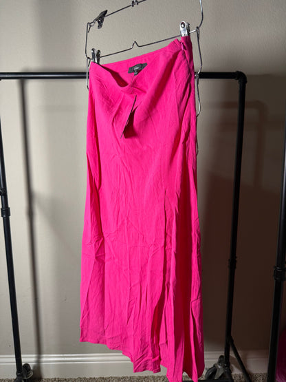 (Size S) Lulus Pink Midi Skirt - Brand New