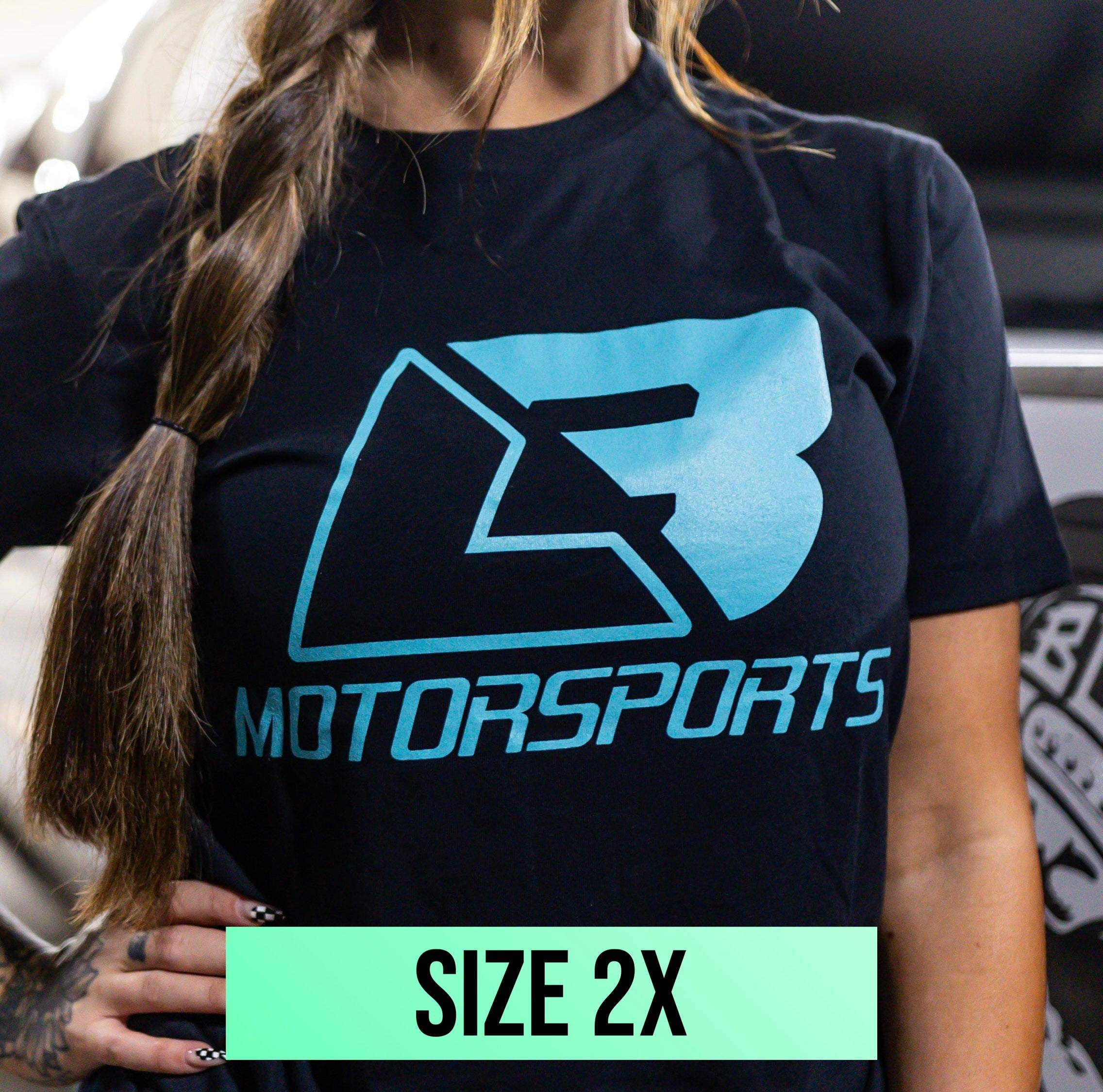 Teal LB Logo Tee (Size 2x)