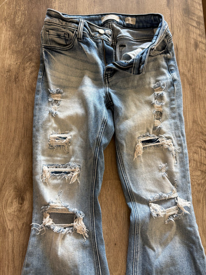 (Size W26) Kancan Flared Jeans