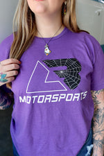 Purple Spider Web Tee
