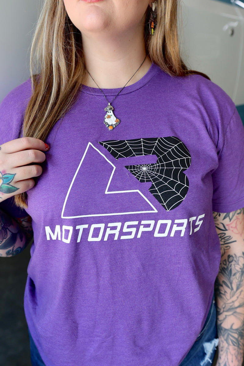 Purple Spider Web Tee