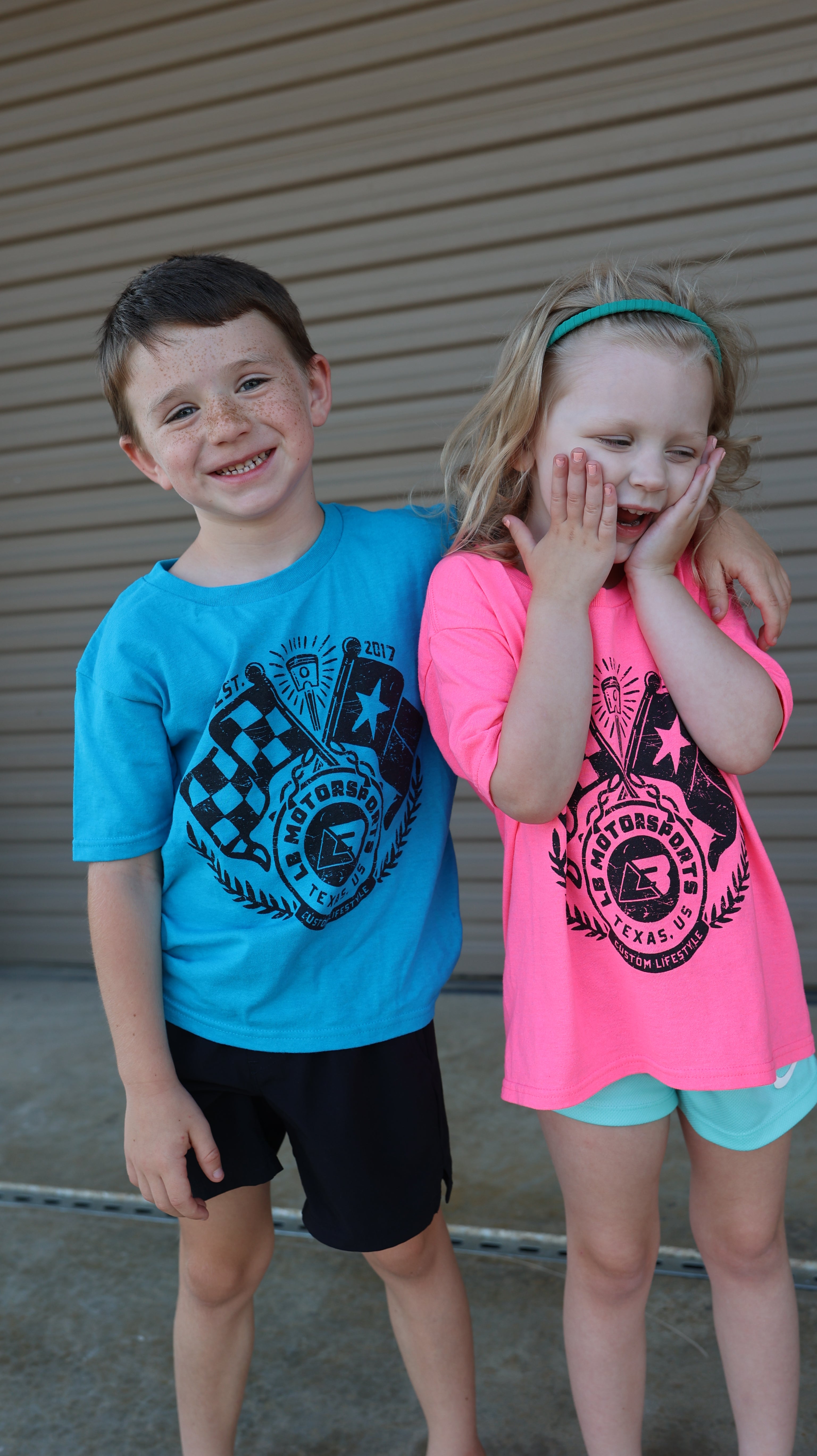 *YOUTH* Vintage Flag LB Tees