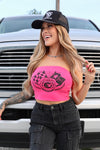 Pink LB Tube Top