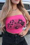 Pink LB Tube Top