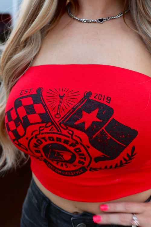 Red LB Tube Top