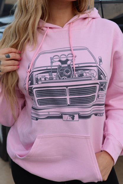 Baby Pink D150 Hoodie