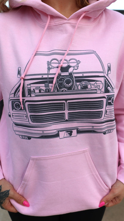 Baby Pink D150 Hoodie