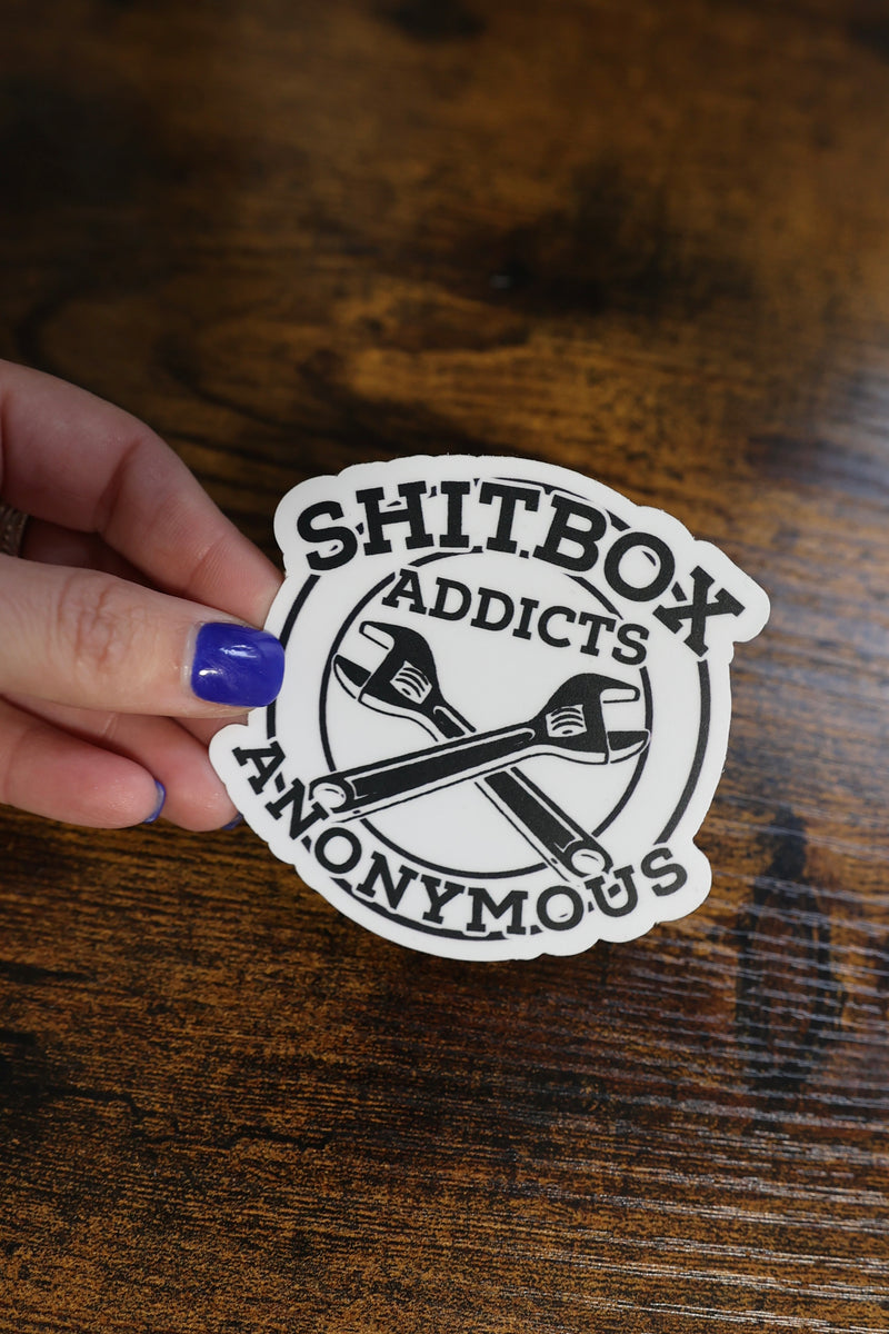 "Shitbox Addicts" Sticker