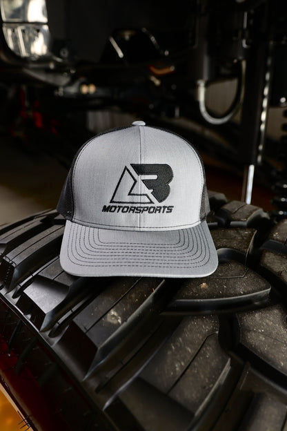 Grey Denim & Black Richardson Hat