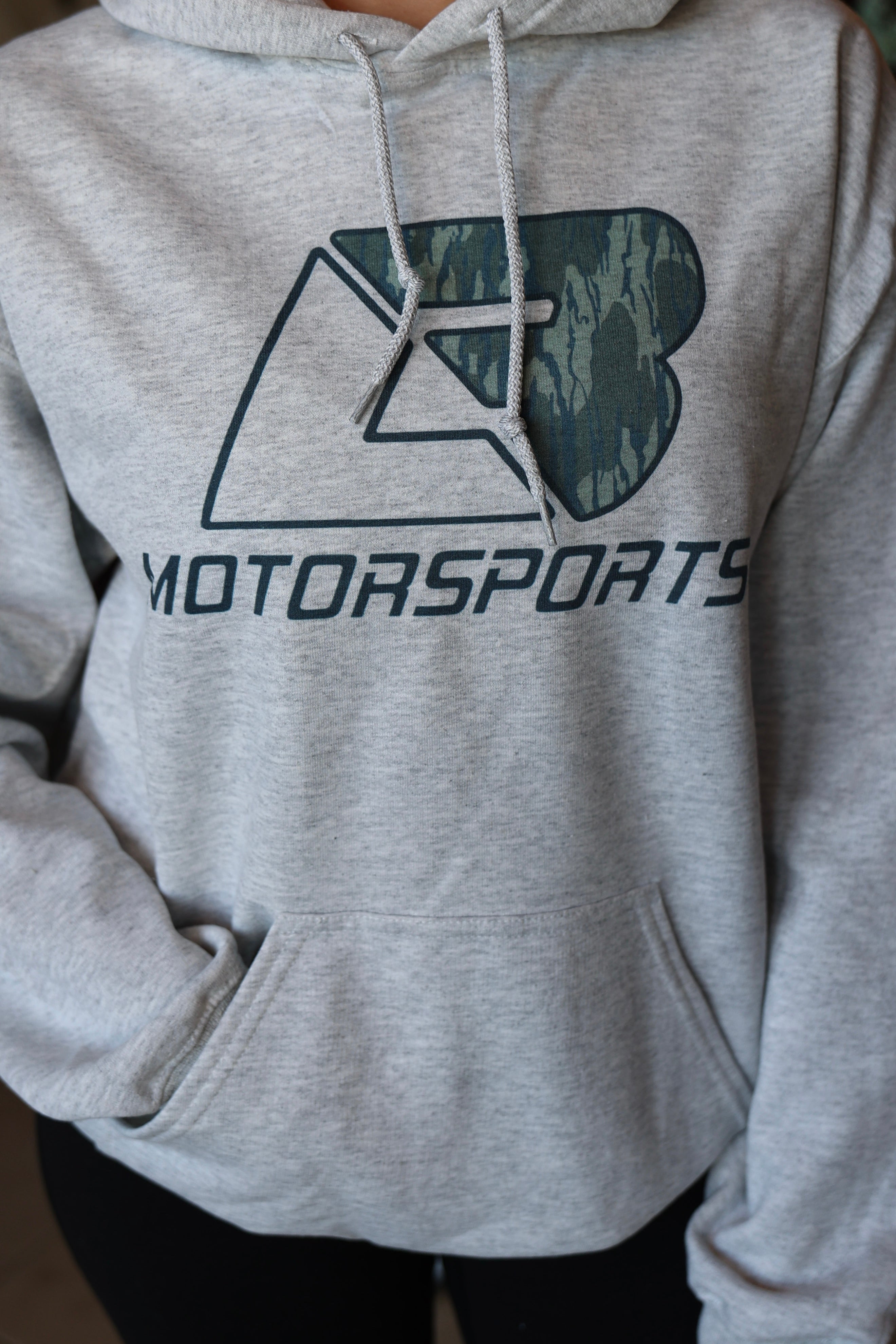 Bottomland Camo Logo LB Hoodie