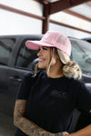 Pink & White Foam Trucker Hat