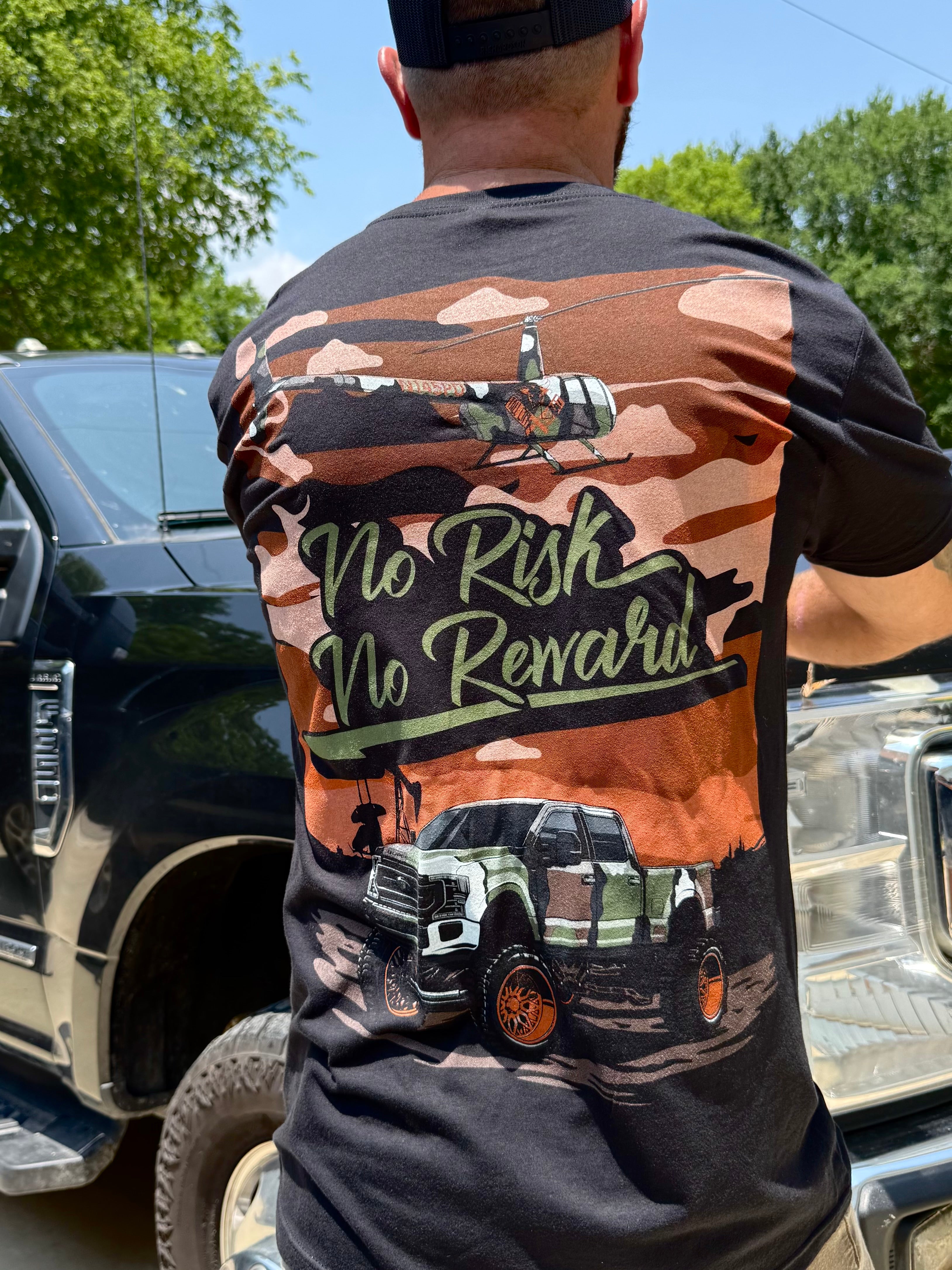 "Camo Heli & F250” Tee
