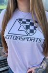 Lavender Checkered Tee (Size Small)