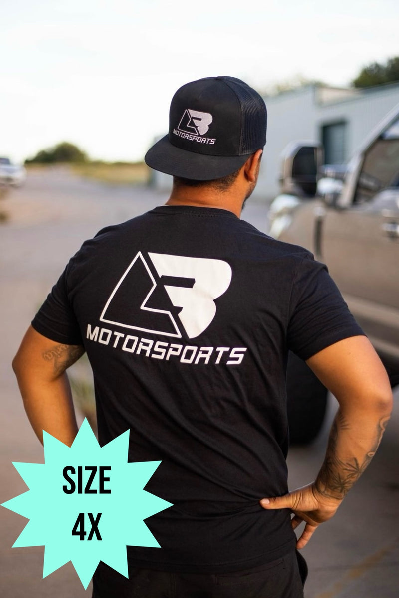 Black & White LB Logo Tee (Size 4x)