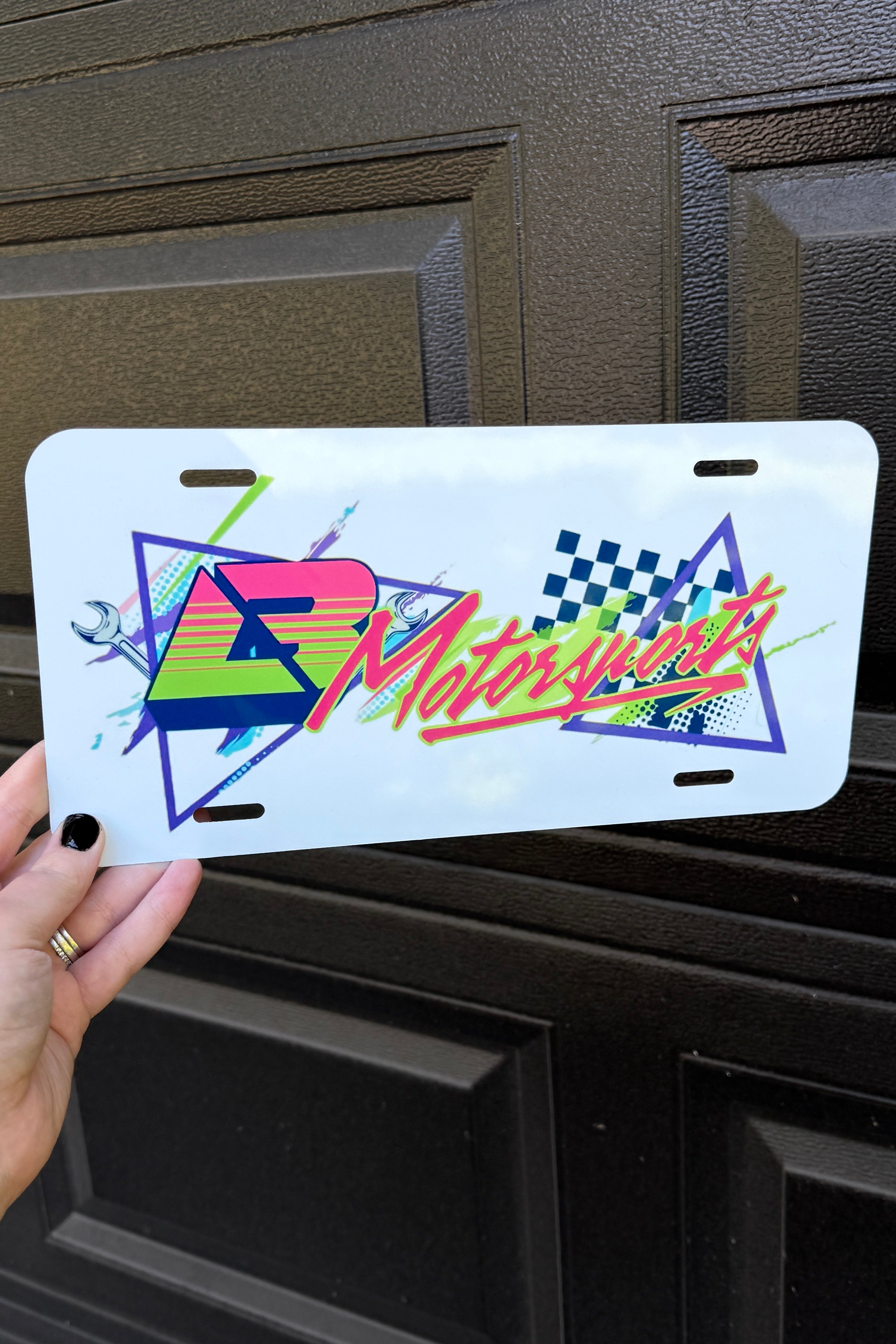 90s Era Novelty License Plate