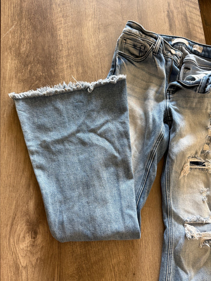 (Size W26) Kancan Flared Jeans