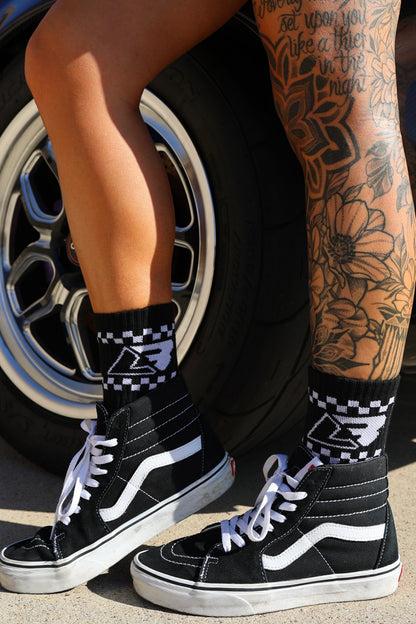 Black & White LB Socks