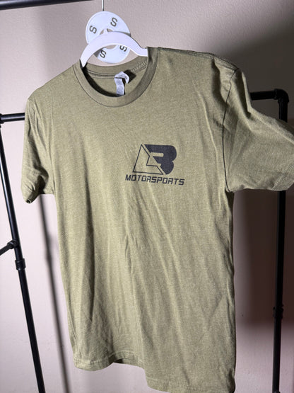 (Size S) Olive Green LBM Logo Tee