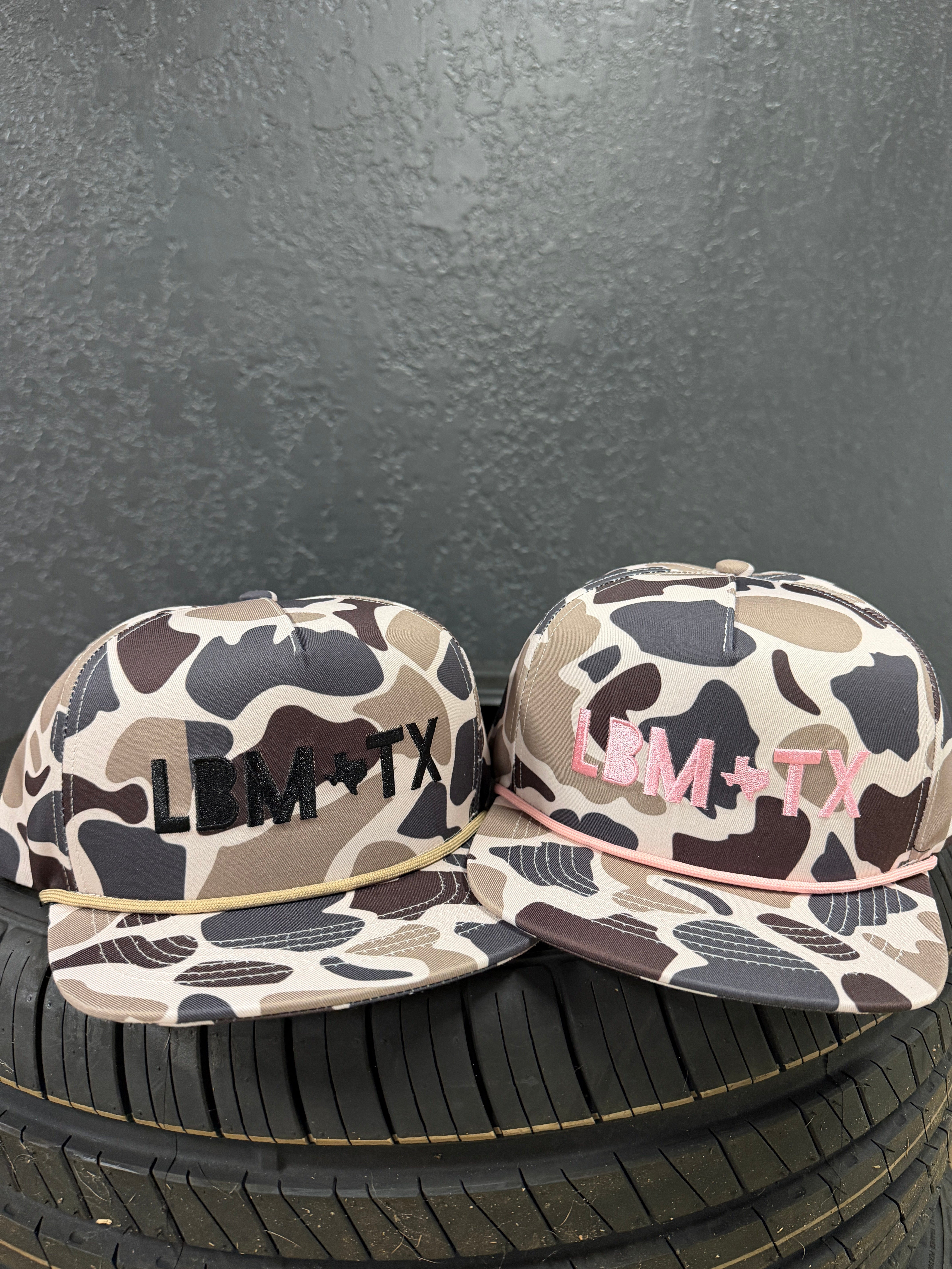 Duck Camo LBM Rope Hat