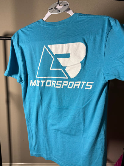(Size S) Bright Blue LBM Logo Tee