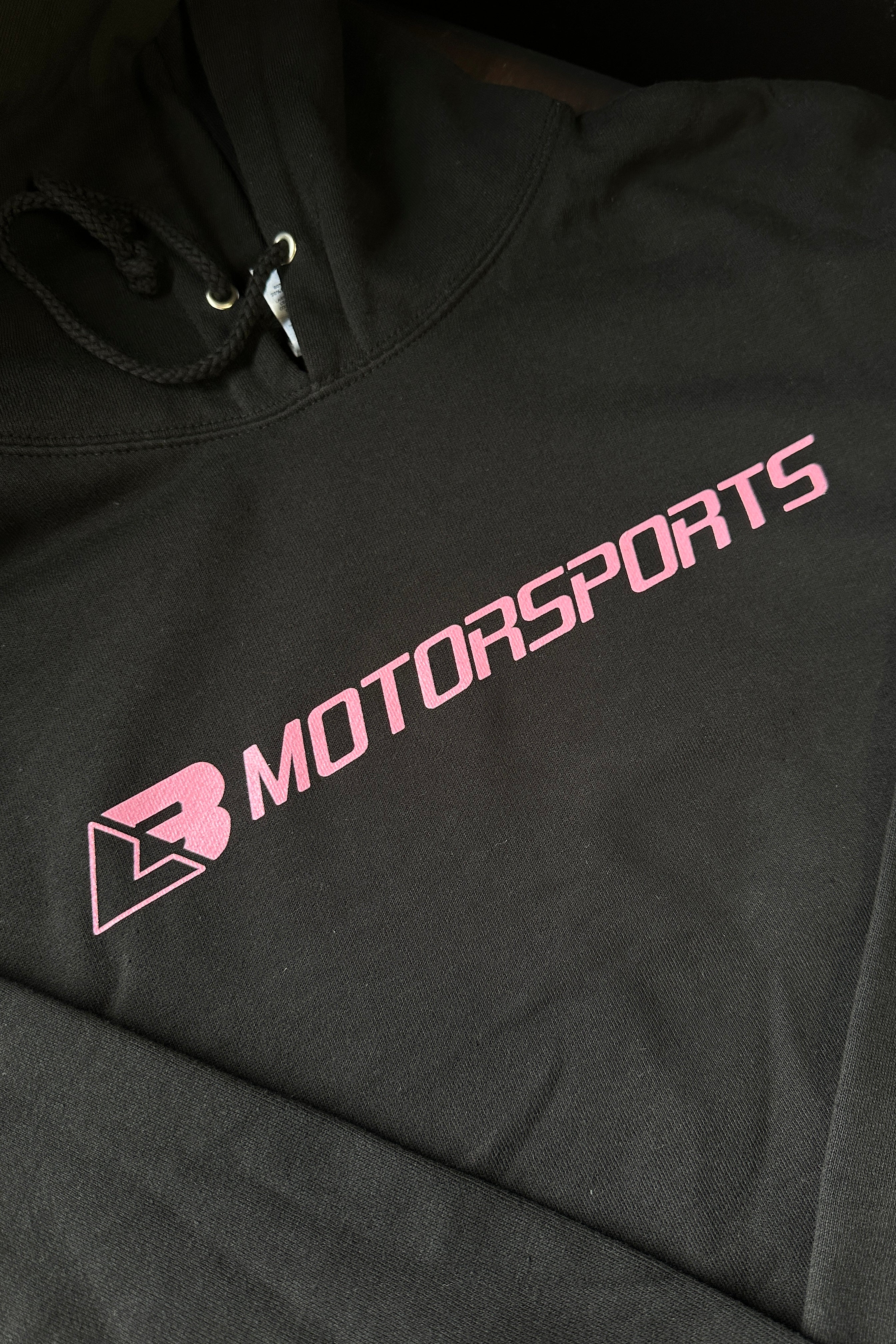 Black & Pink Checkered Premium Hoodie