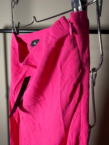 (Size S) Lulus Pink Midi Skirt - Brand New