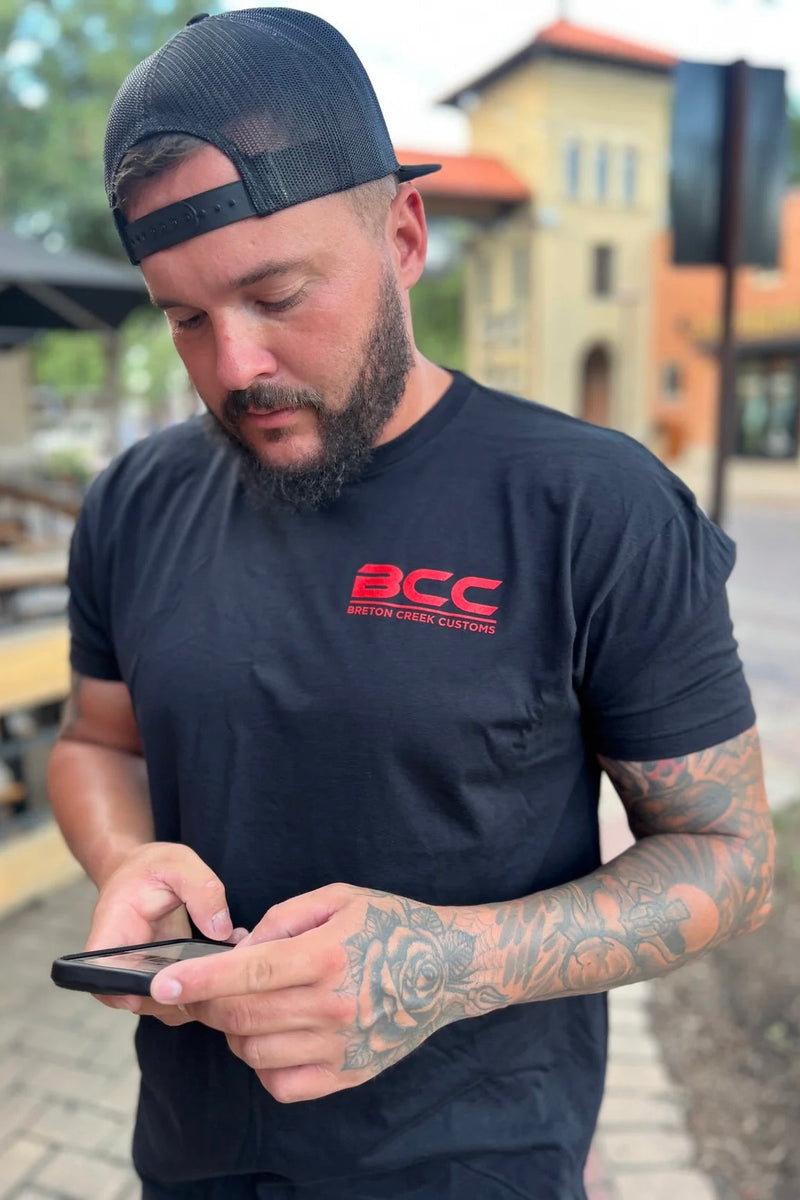 Black & Red BCC Tee (Size 3x)