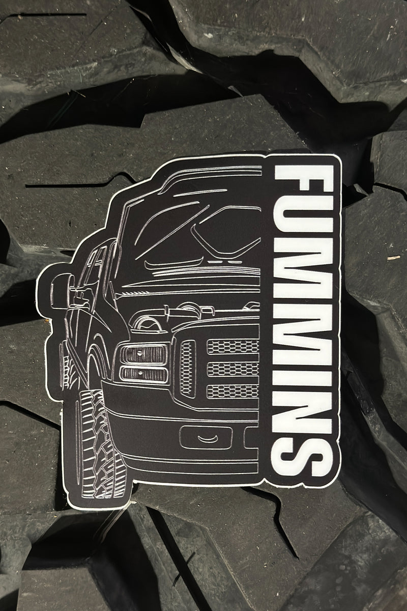 Fummins Sticker