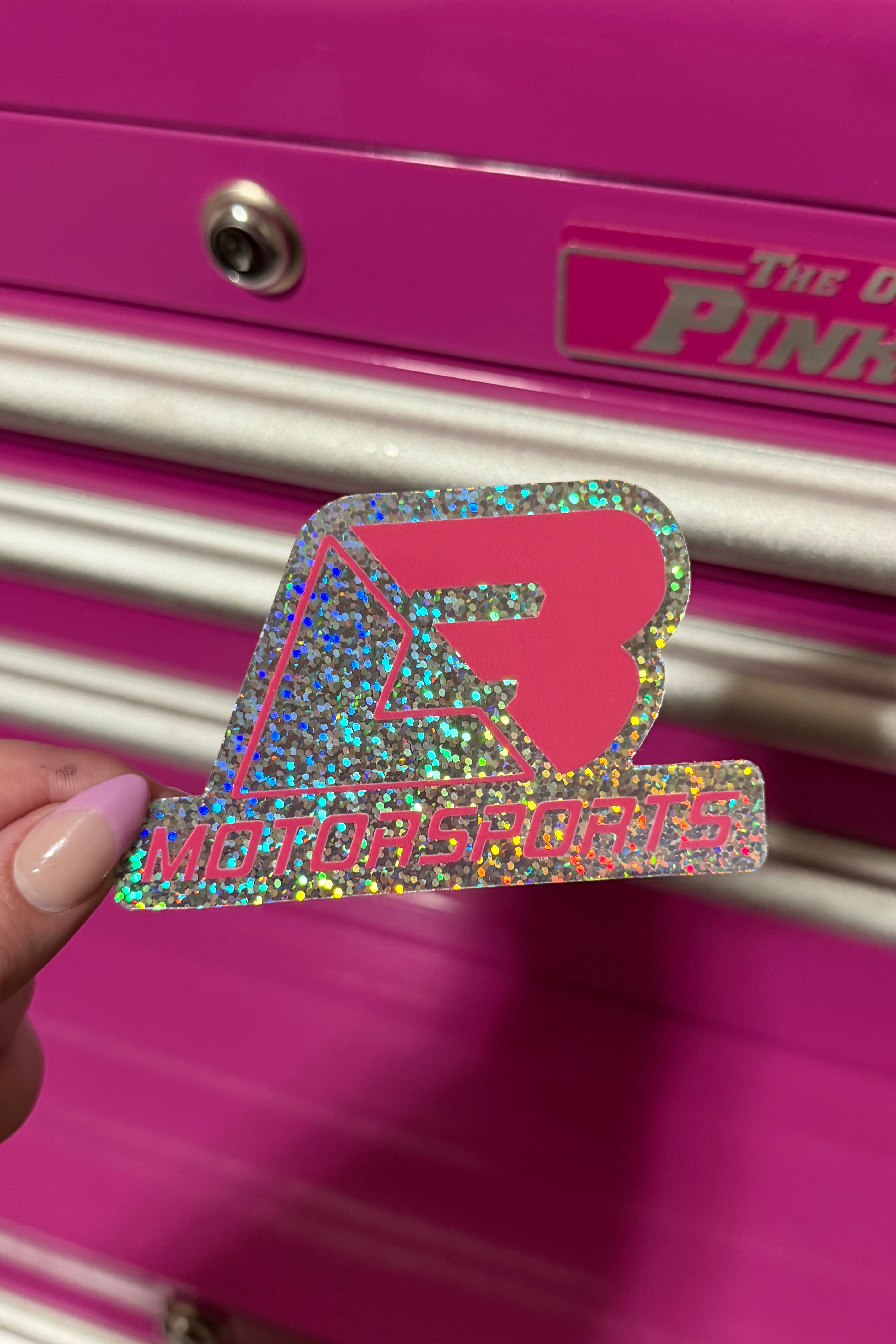 Glitter LB Sticker