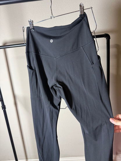 (Size 6) Lululemon Black Leggings -