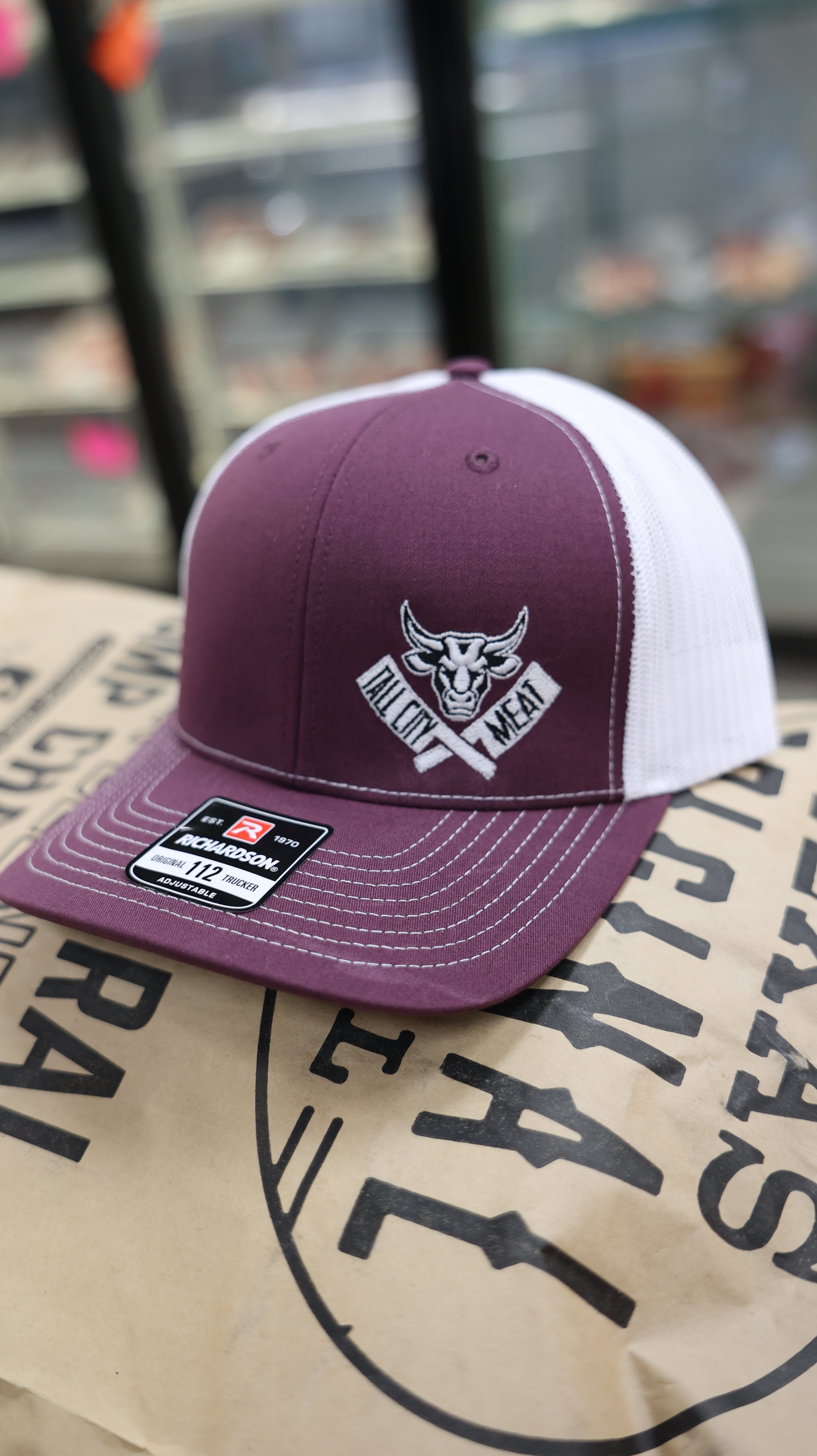 Maroon Tall City Richardson Hat