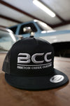 Silver BCC Logo Flatbill