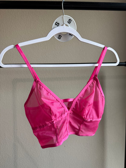 (Size S) Bright Pink Bralette