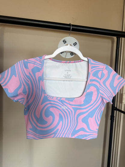 (Size S) VIXN Athletic Cropped Tee