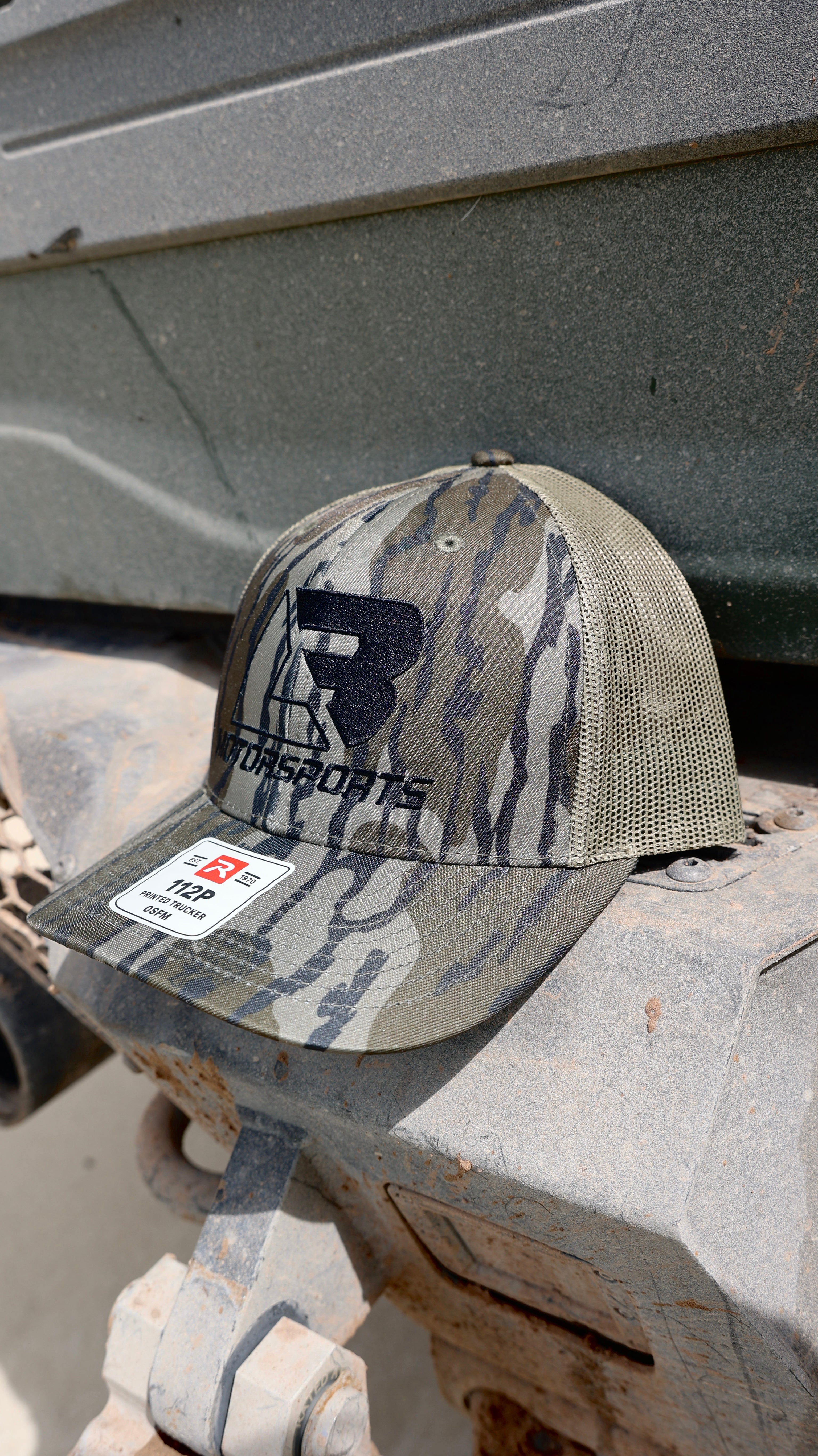 Mossy Oak Green & Black Hat