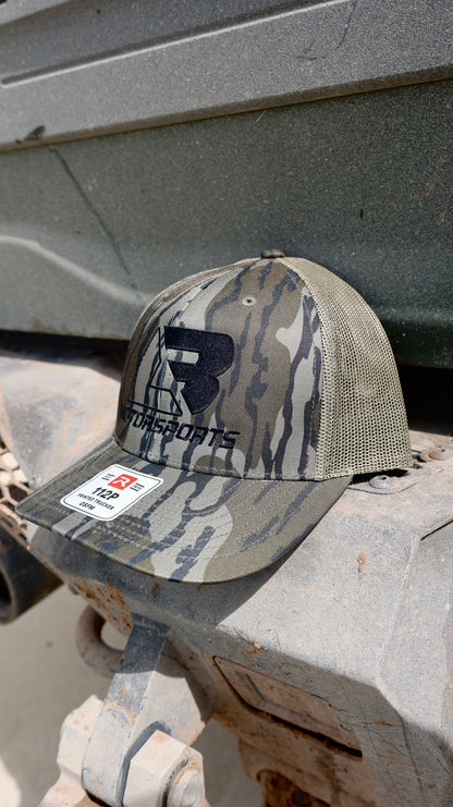 Mossy Oak Green & Black Hat
