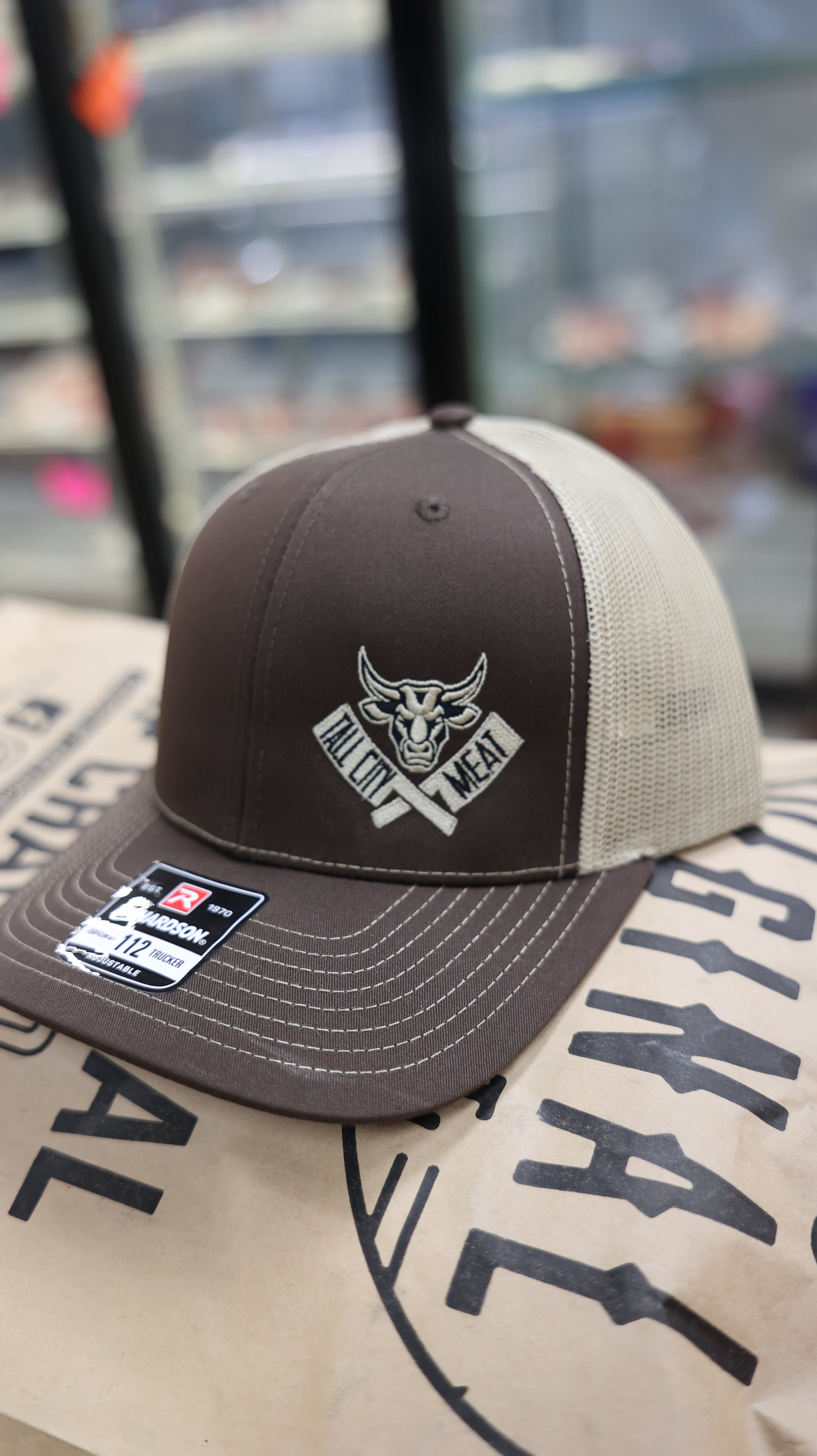 Brown & Tan Tall City Richardson Hat