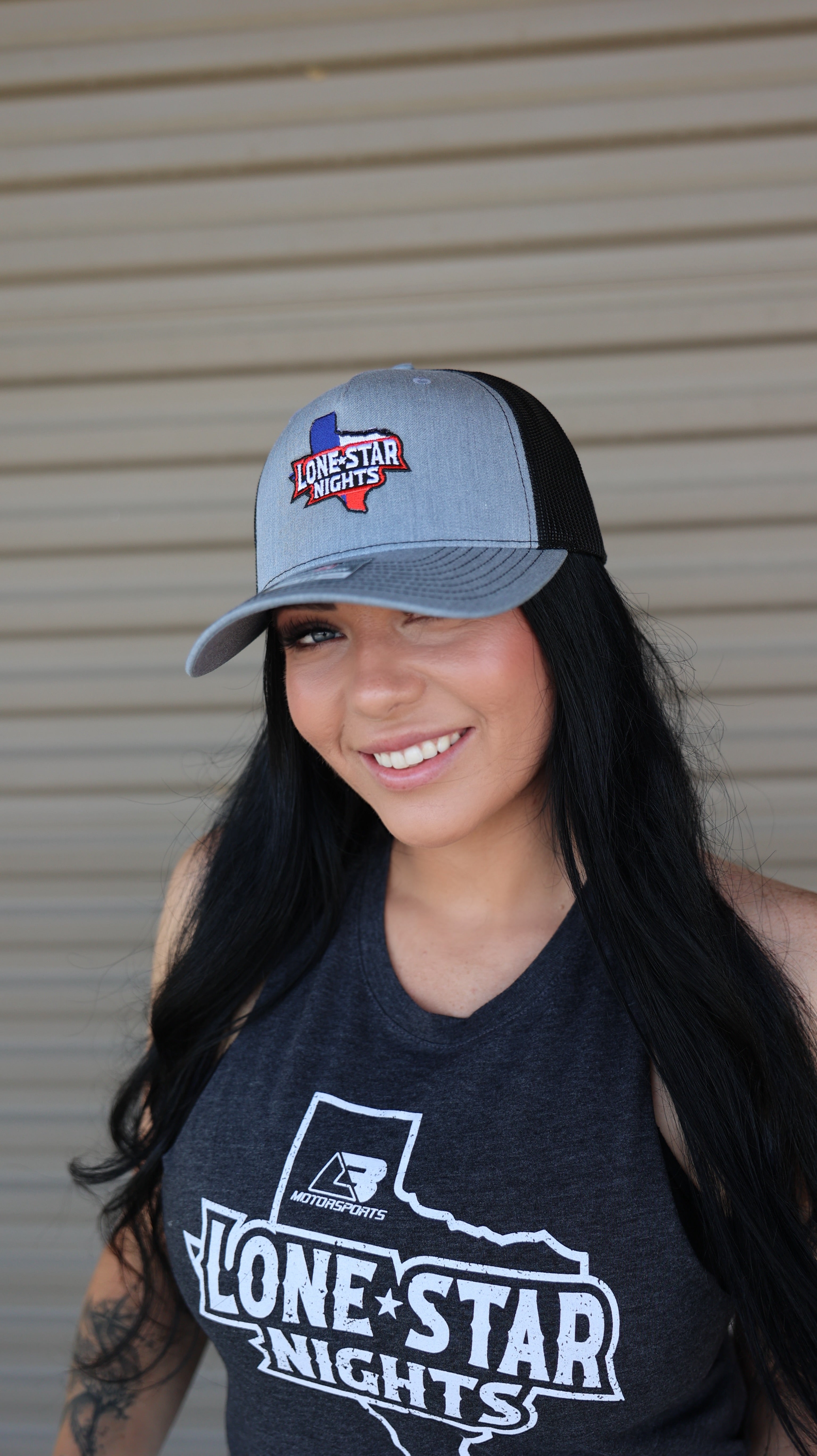 Gray/Black RWB Lone Star Nights Hat
