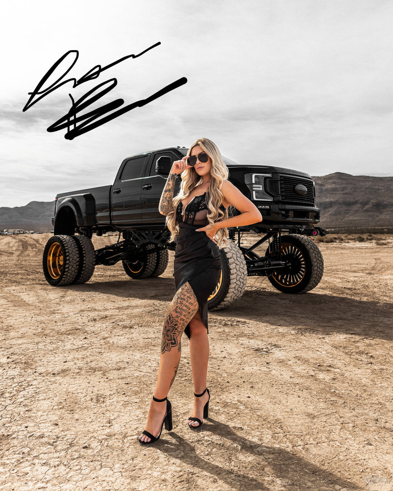 Zach's Dually & Lacey Poster